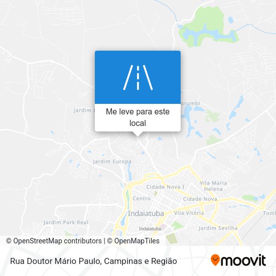 Rua Doutor Mário Paulo mapa