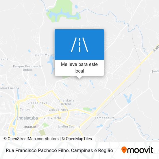 Rua Francisco Pacheco Filho mapa