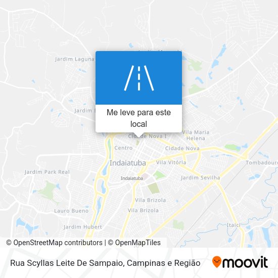 Rua Scyllas Leite De Sampaio mapa
