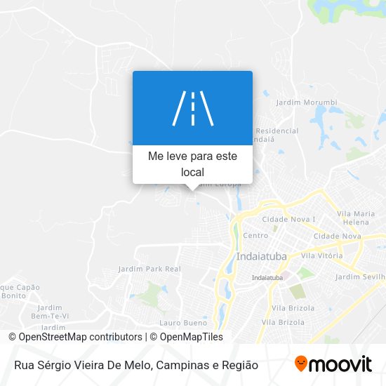 Rua Sérgio Vieira De Melo mapa