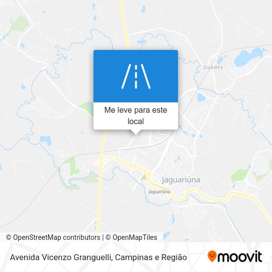 Avenida Vicenzo Granguelli mapa