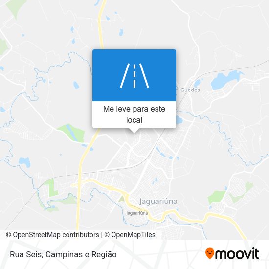 Rua Seis mapa