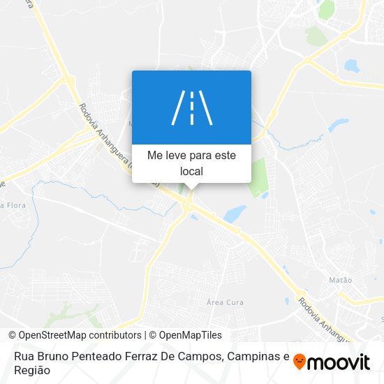 Rua Bruno Penteado Ferraz De Campos mapa