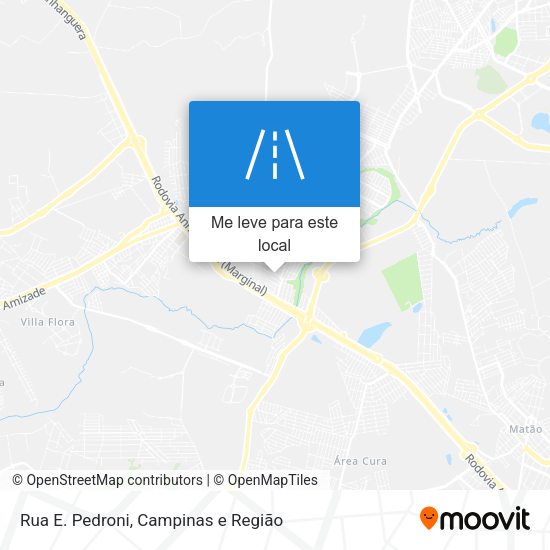 Rua E. Pedroni mapa