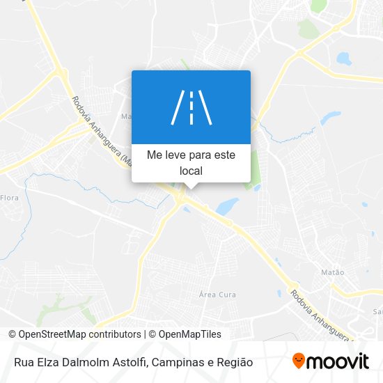Rua Elza Dalmolm Astolfi mapa