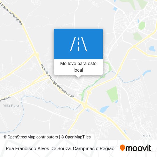 Rua Francisco Alves De Souza mapa