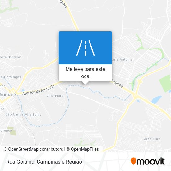 Rua Goiania mapa