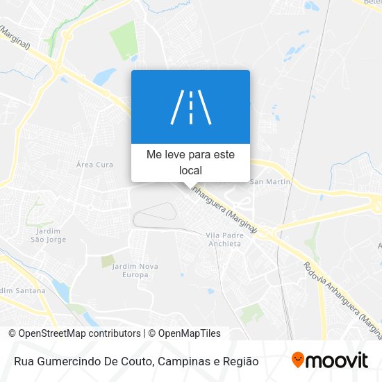 Rua Gumercindo De Couto mapa