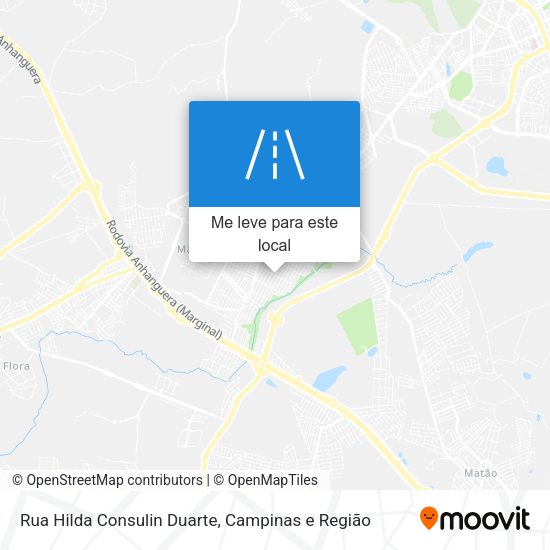 Rua Hilda Consulin Duarte mapa