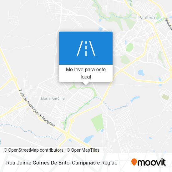 Rua Jaime Gomes De Brito mapa