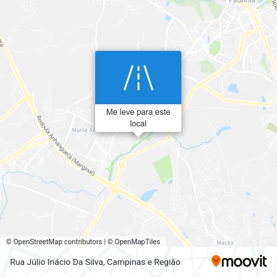Rua Júlio Inácio Da Silva mapa