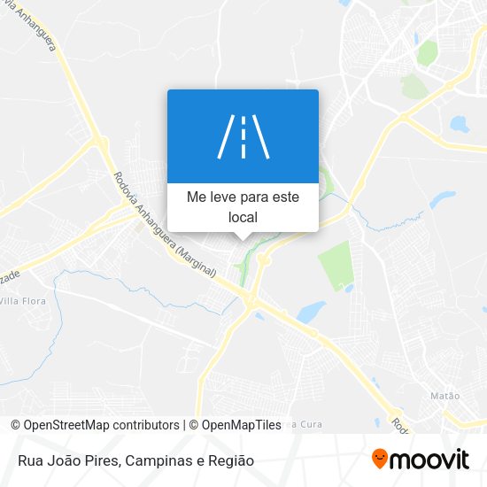 Rua João Pires mapa