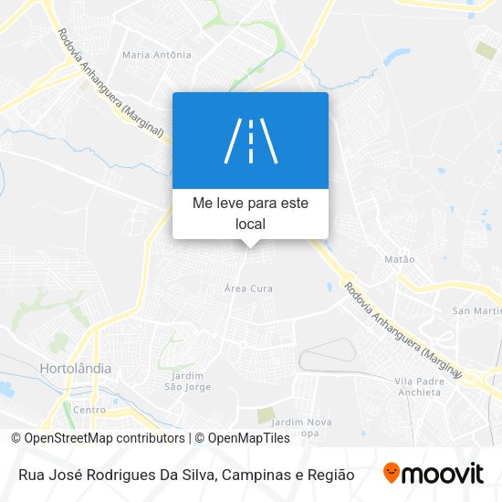 Rua José Rodrigues Da Silva mapa