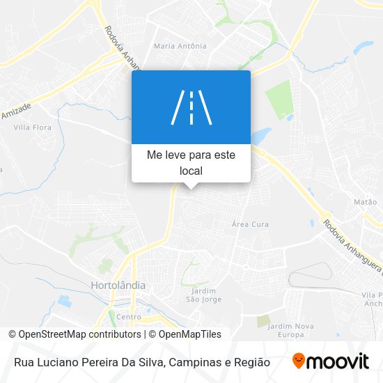 Rua Luciano Pereira Da Silva mapa