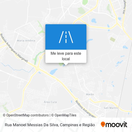 Rua Manoel Messias Da Silva mapa