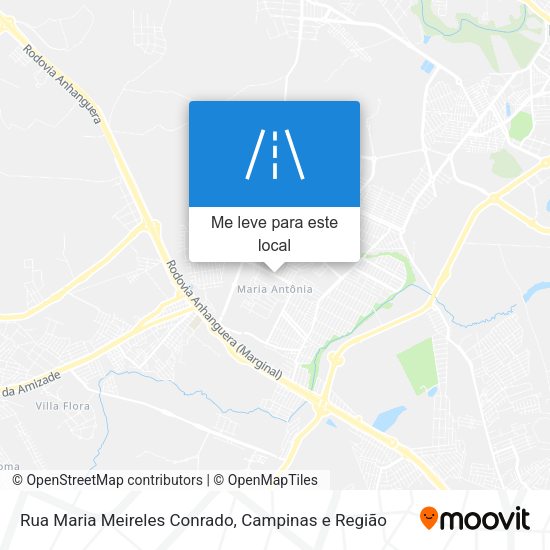 Rua Maria Meireles Conrado mapa