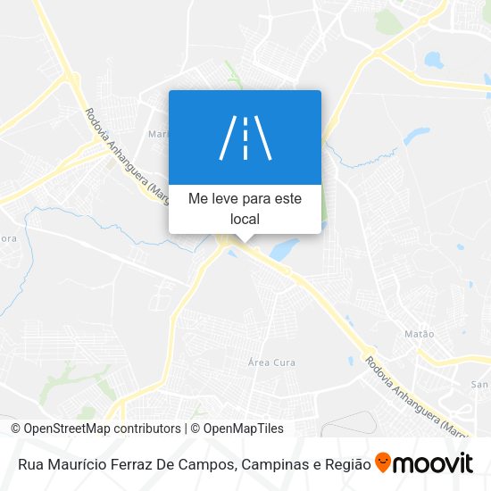 Rua Maurício Ferraz De Campos mapa