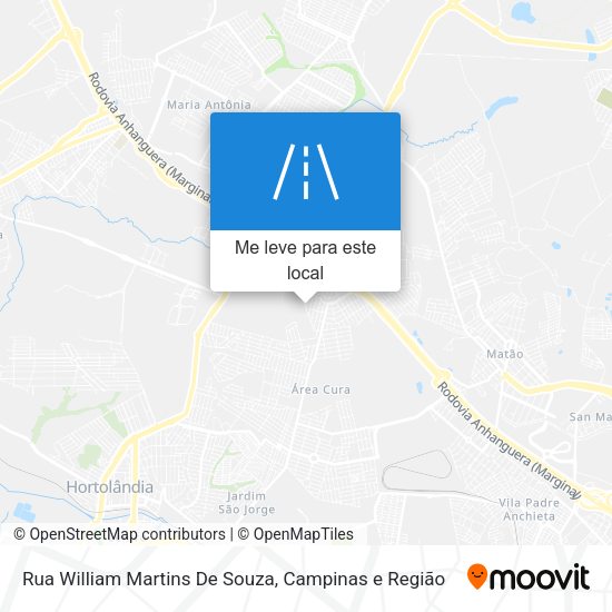Rua William Martins De Souza mapa
