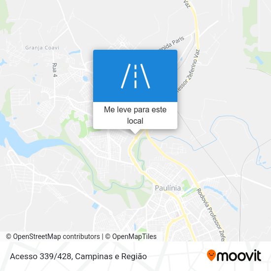 Acesso 339/428 mapa