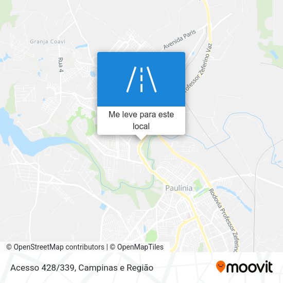 Acesso 428/339 mapa