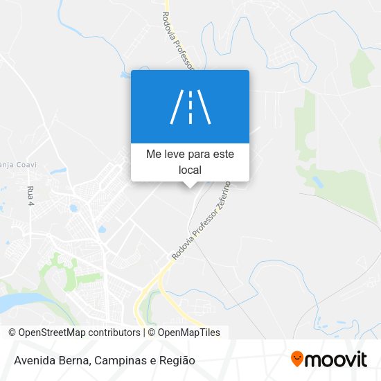 Avenida Berna mapa