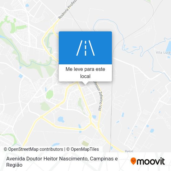 Avenida Doutor Heitor Nascimento mapa