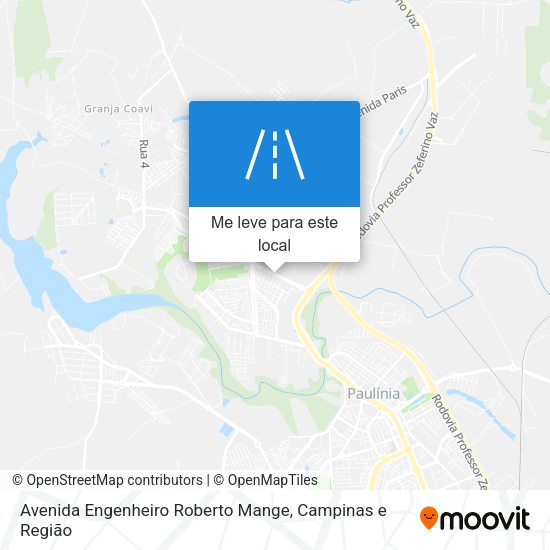 Avenida Engenheiro Roberto Mange mapa