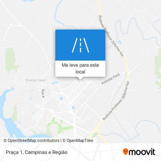Praça 1 mapa