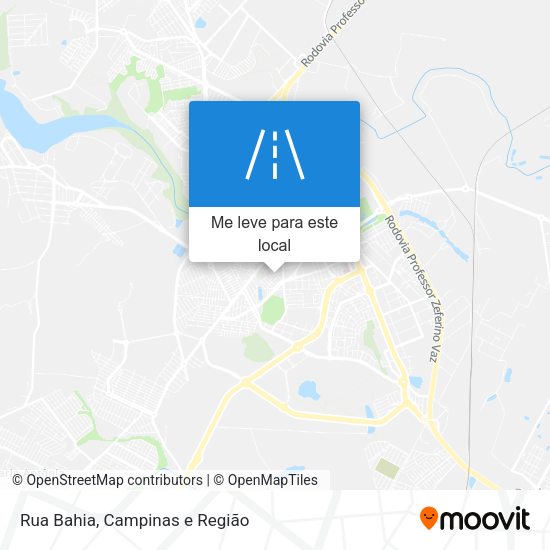 Rua Bahia mapa