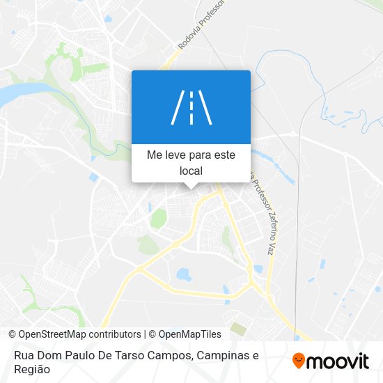 Rua Dom Paulo De Tarso Campos mapa