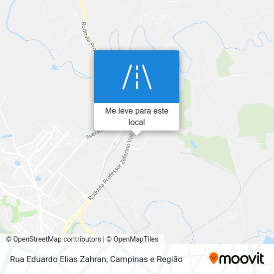 Rua Eduardo Elias Zahran mapa