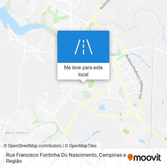 Rua Francisco Fontinha Do Nascimento mapa