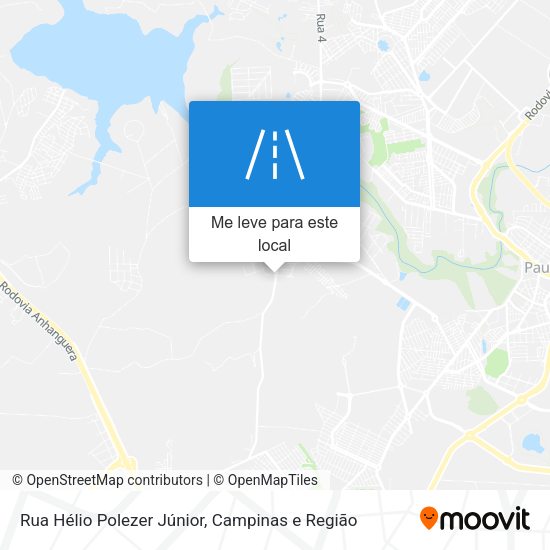 Rua Hélio Polezer Júnior mapa