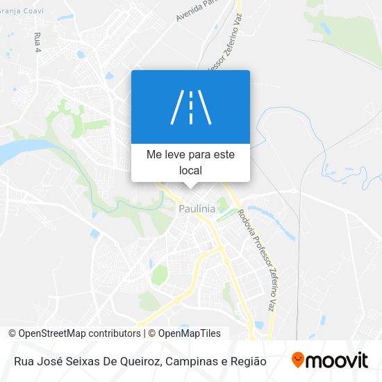 Rua José Seixas De Queiroz mapa