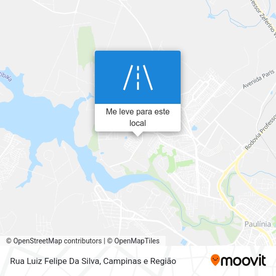 Rua Luiz Felipe Da Silva mapa