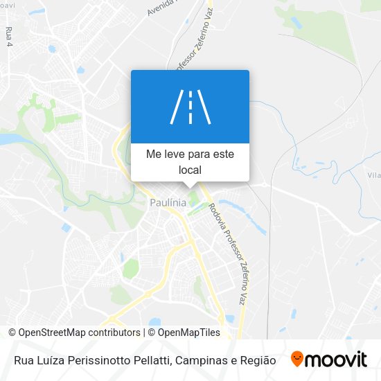 Rua Luíza Perissinotto Pellatti mapa