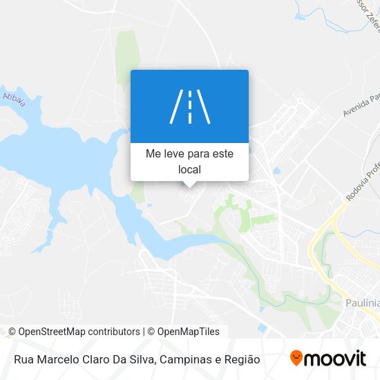 Rua Marcelo Claro Da Silva mapa