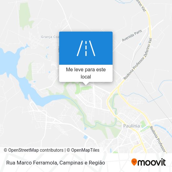 Rua Marco Ferramola mapa