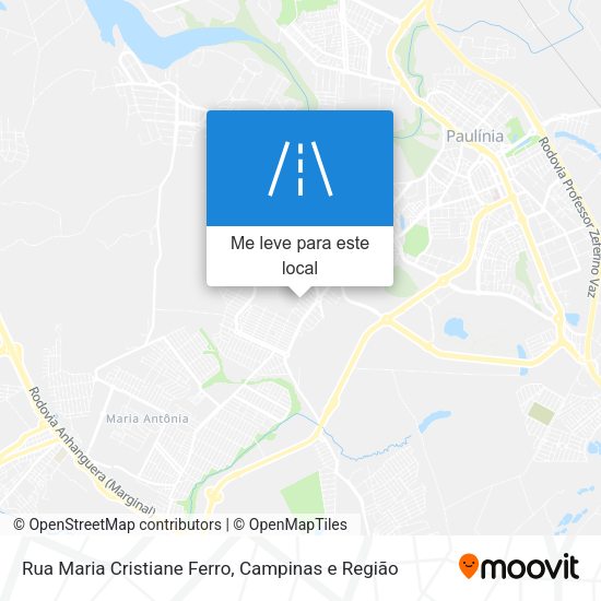 Rua Maria Cristiane Ferro mapa