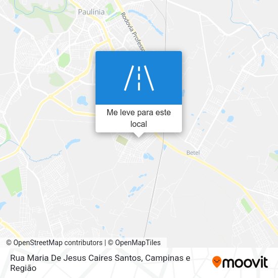 Rua Maria De Jesus Caires Santos mapa