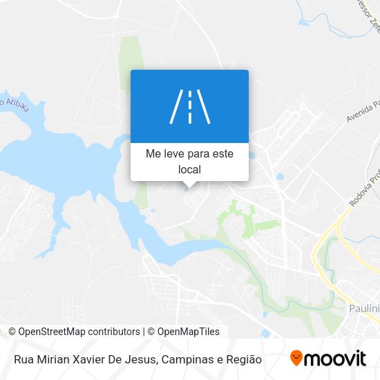 Rua Mirian Xavier De Jesus mapa