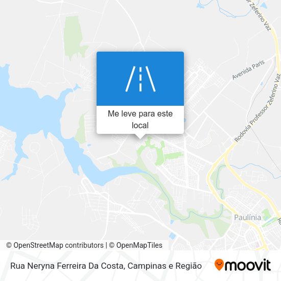 Rua Neryna Ferreira Da Costa mapa