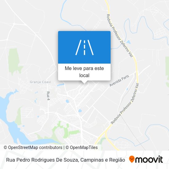 Rua Pedro Rodrigues De Souza mapa