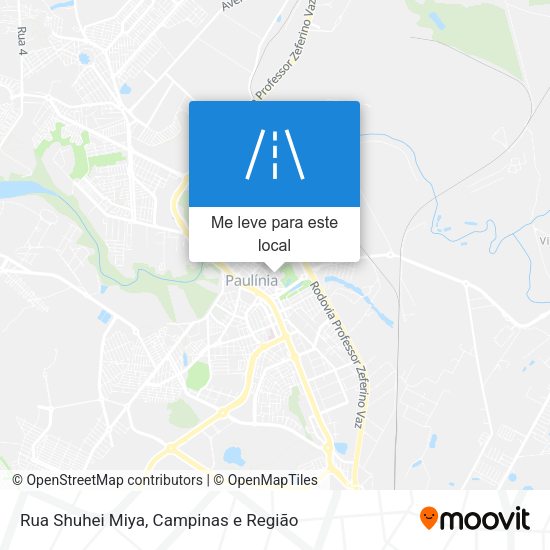 Rua Shuhei Miya mapa