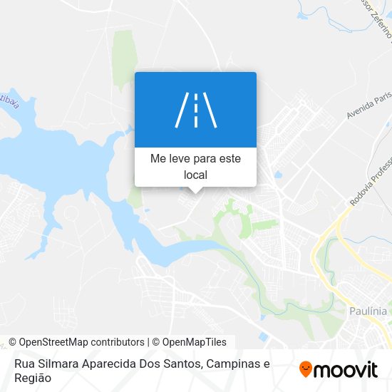 Rua Silmara Aparecida Dos Santos mapa