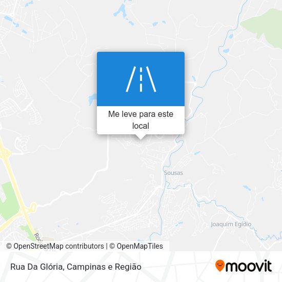 Rua Da Glória mapa
