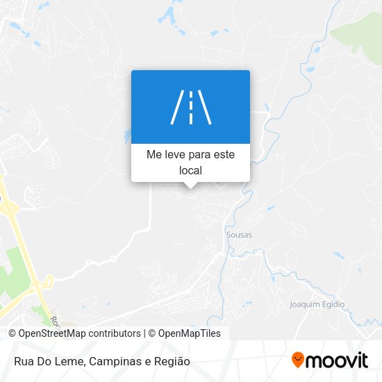 Rua Do Leme mapa