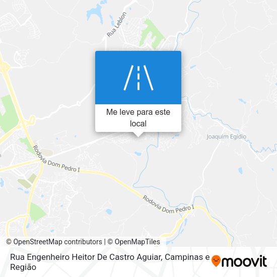 Rua Engenheiro Heitor De Castro Aguiar mapa