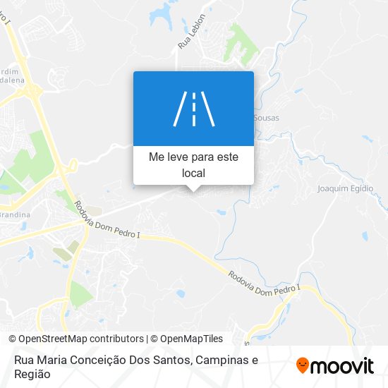 Rua Maria Conceição Dos Santos mapa