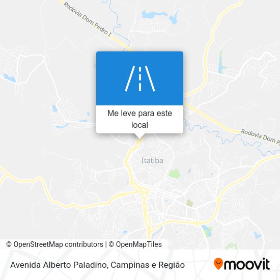 Avenida Alberto Paladino mapa